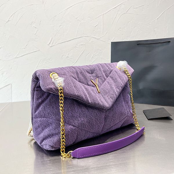 chains shoulder bags puffer crossbody bag women handbag denim flap messenger bag fashion letters hasp hardware large capacity envelope walle
chains shoulder bags puffer crossbody bag women handbag denim flap messenger bag fashion letters hasp hardware large capacity envelope walle