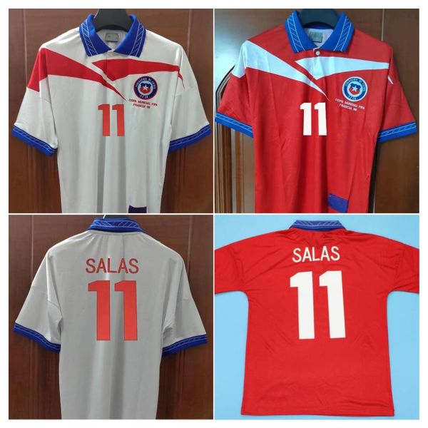 1998 salas zamorano retro soccer jersey neira rozental acuna sierra 98 home red vintage man football shirts classic uniform away white top, Black
1998 salas zamorano retro soccer jersey neira rozental acuna sierra 98 home red vintage man football shirts classic uniform away white top, Black