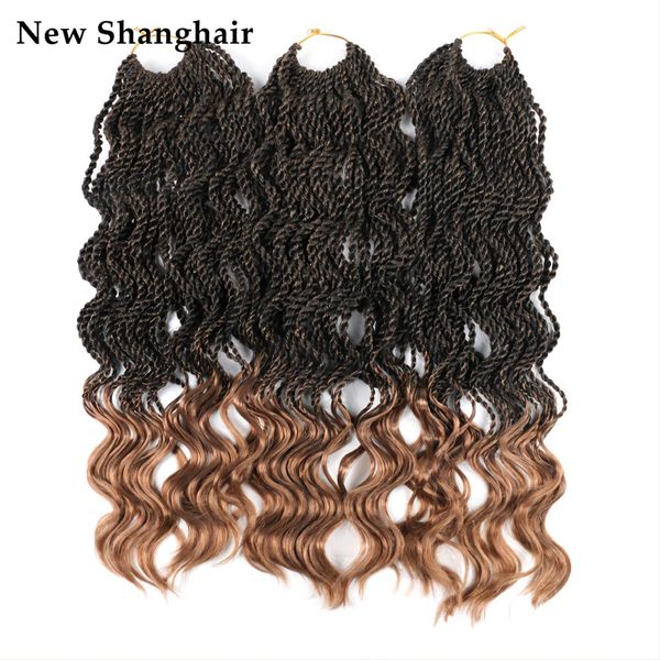 senegalese twist crochet braids 14 inch synthetic hair extension 35 strands/pack curly hair braiding wavy bs24, Black
senegalese twist crochet braids 14 inch synthetic hair extension 35 strands/pack curly hair braiding wavy bs24, Black