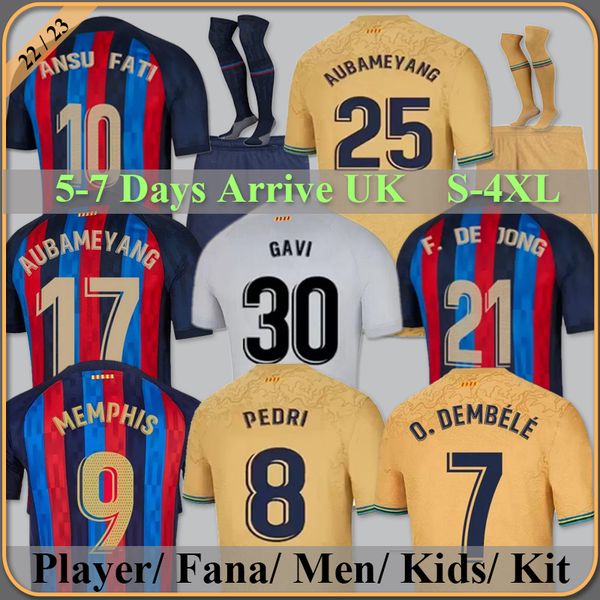 22 23 pedri lewandowski soccer jersey gavi camiseta de futbol ferran 2022 2023 fc ansu fati raphinha barcelonas dest football shirt men barc, Black;yellow
22 23 pedri lewandowski soccer jersey gavi camiseta de futbol ferran 2022 2023 fc ansu fati raphinha barcelonas dest football shirt men barc, Black;yellow