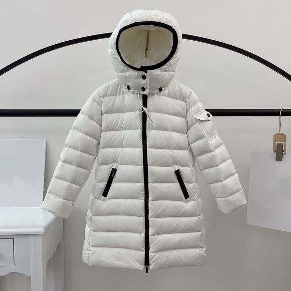 kid designer down coat kids coats baby clothes hooded thick warm outwear fasion 2022 girl boy girls designers long a-shaped zipper jackets, Blue;gray
kid designer down coat kids coats baby clothes hooded thick warm outwear fasion 2022 girl boy girls designers long a-shaped zipper jackets, Blue;gray