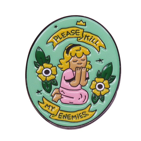 praying girl brooch bag decoration feminism shirt pins metal broches for women badge pines metalicos jewelry brosche accessories kill my ene, Blue
praying girl brooch bag decoration feminism shirt pins metal broches for women badge pines metalicos jewelry brosche accessories kill my ene, Blue