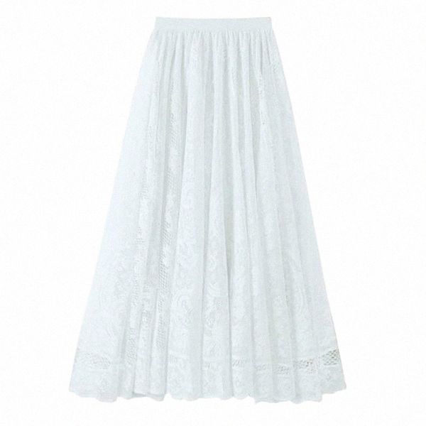 skirts white elastic casual high waist lace women summer 2022 korean a-line black floral mesh long sweet female skirt k8zx#
skirts white elastic casual high waist lace women summer 2022 korean a-line black floral mesh long sweet female skirt k8zx#