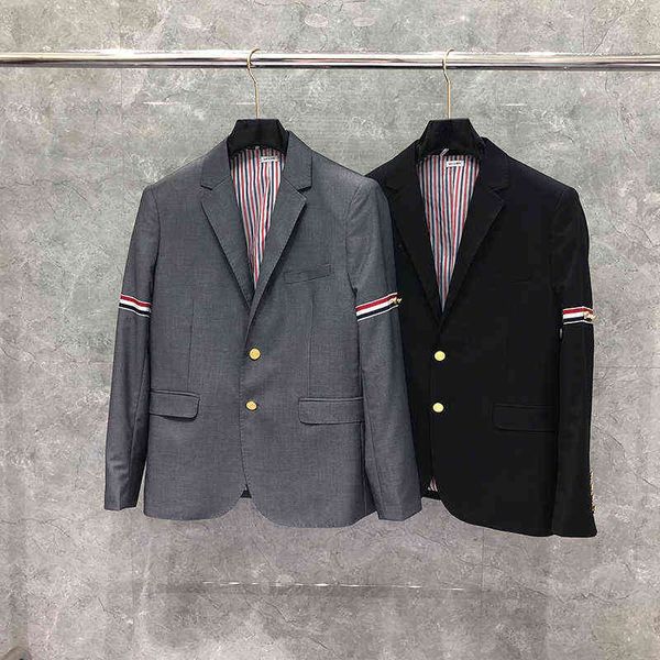 men's suits blazers striped ribbon armband blazers spring autumn wool the original men's jacket fashion classic slim fit business, White;black
men's suits blazers striped ribbon armband blazers spring autumn wool the original men's jacket fashion classic slim fit business, White;black