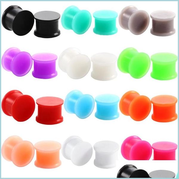 plugs tunnels sile ear gauges plugs tunnels mti colors soft skins stretchers jewellery piercing set of 12 pair drop deli jewelshops dhyic, Silver
plugs tunnels sile ear gauges plugs tunnels mti colors soft skins stretchers jewellery piercing set of 12 pair drop deli jewelshops dhyic, Silver
