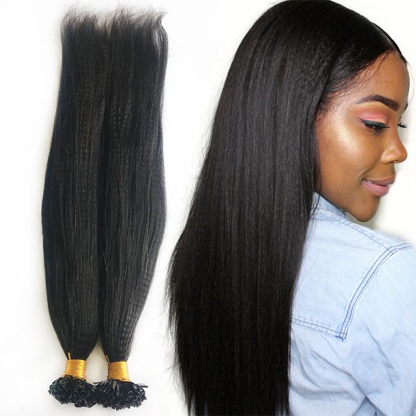 u nail tip pre-bonded hair extensions peruvian remy human hairs tip in natural color 100 strands per pack, Black
u nail tip pre-bonded hair extensions peruvian remy human hairs tip in natural color 100 strands per pack, Black