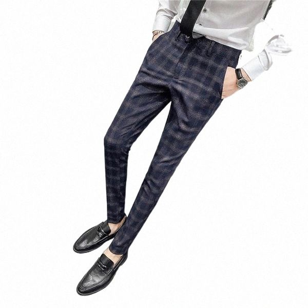 office streetwear casual trousers pantalones hombre summer classic plaid suit pant british style men formal business dress pants men's, Black
office streetwear casual trousers pantalones hombre summer classic plaid suit pant british style men formal business dress pants men's, Black
