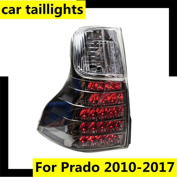 auto rear lamp for toyota land cruiser 20 10-20 17 prado led tail light fog brake turn signal taillights replacement
