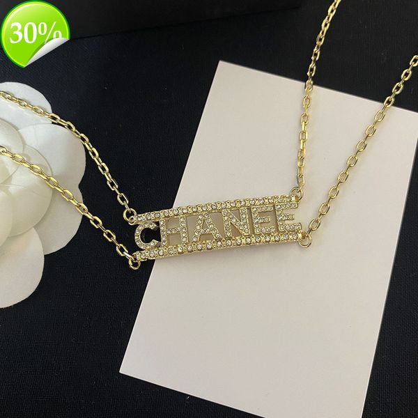 designer women's fashion necklaces new small fragrance letter double layer necklace grandma spice girl collar chain recommended, Silver
designer women's fashion necklaces new small fragrance letter double layer necklace grandma spice girl collar chain recommended, Silver