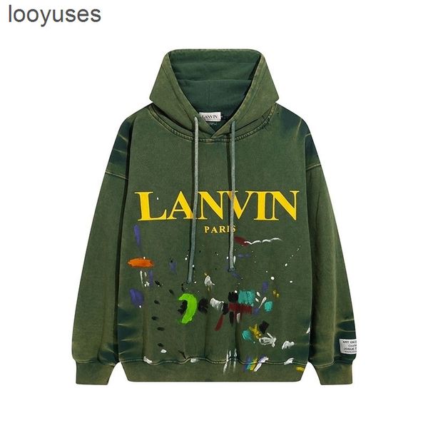 street chaopai sweaters designer hoodies fall galleryss streetwear dept loose letter printed men's women's winter high cotton hood, Black
street chaopai sweaters designer hoodies fall galleryss streetwear dept loose letter printed men's women's winter high cotton hood, Black