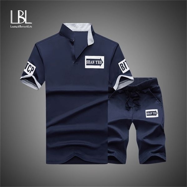 men's tracksuits men summer short sleeve tee shirtshorts set casaul slim fit sporting suit mens masculino two pieces sets hombre 220919, Gray
men's tracksuits men summer short sleeve tee shirtshorts set casaul slim fit sporting suit mens masculino two pieces sets hombre 220919, Gray