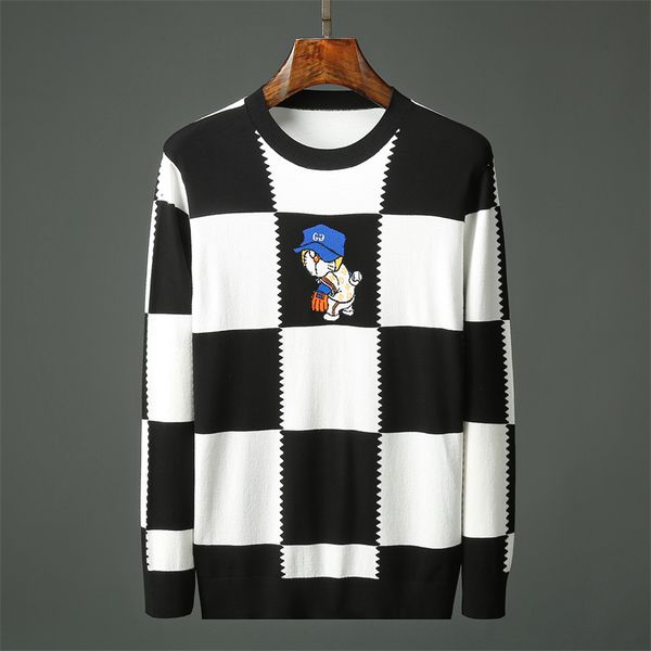 sweaters wool with budge letters fashion sweatshirts knits long sleeevs outwears warm man sweater orange m-3xl q030, Black
sweaters wool with budge letters fashion sweatshirts knits long sleeevs outwears warm man sweater orange m-3xl q030, Black