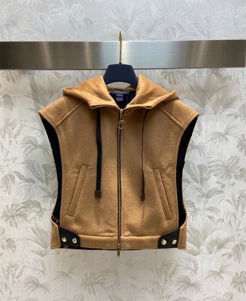 women's vests leather buckle vest small jacket personalized fashion single product hooded zipper design 918, Black;white
women's vests leather buckle vest small jacket personalized fashion single product hooded zipper design 918, Black;white