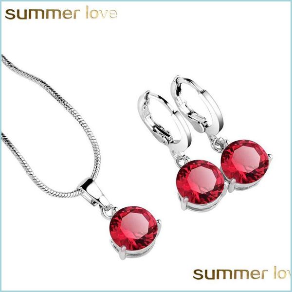 pendant necklaces trendy sliver gold red copper long crystal jewelry sets for woman charm pendants necklace earrings elegant w dhil8, Silver
pendant necklaces trendy sliver gold red copper long crystal jewelry sets for woman charm pendants necklace earrings elegant w dhil8, Silver