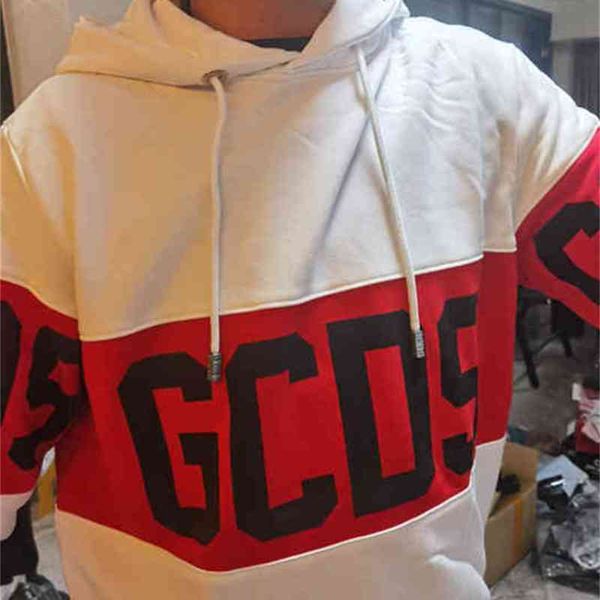 designer hoodie gcds white red contrast fashion sweatershirt classic pullover men's and women's hoodie autumn winter high street, Black
designer hoodie gcds white red contrast fashion sweatershirt classic pullover men's and women's hoodie autumn winter high street, Black