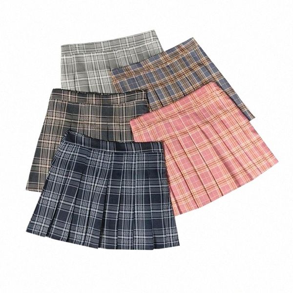 skirts summer lady skirt high waist a-line female pleated preppy style girls mini short harajuku kawaii women plaid y2i3#, Black
skirts summer lady skirt high waist a-line female pleated preppy style girls mini short harajuku kawaii women plaid y2i3#, Black