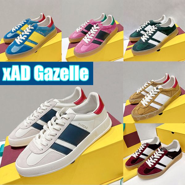 casual shoes xad gazelle designer sneakers blue silk white suede red green gold velvet luxury men's ladies sneakers
casual shoes xad gazelle designer sneakers blue silk white suede red green gold velvet luxury men's ladies sneakers