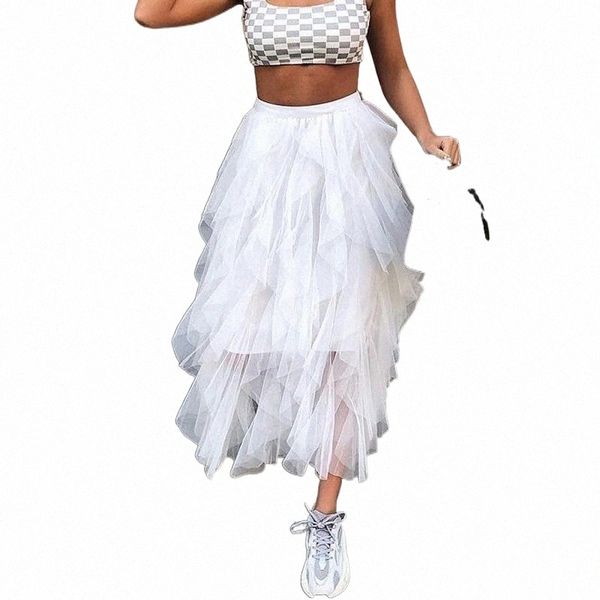 skirts fashion women ruffles streetwear double layers tulle pleated long skirt elegant high waist ladies summer dames jupe femme j5bi#, Black
skirts fashion women ruffles streetwear double layers tulle pleated long skirt elegant high waist ladies summer dames jupe femme j5bi#, Black