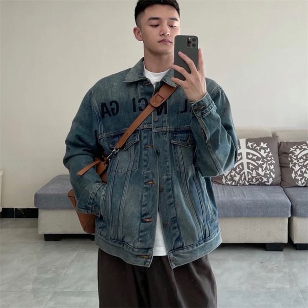 2023 trend new men's denim jacket long sleeve high street trend brand, Black;brown
2023 trend new men's denim jacket long sleeve high street trend brand, Black;brown