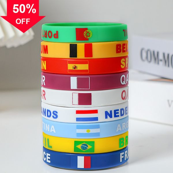 designer bracelets latest world cup 2022 qatar world cup decorations national team rubber bracelet fans small gift souvenir france, Black
designer bracelets latest world cup 2022 qatar world cup decorations national team rubber bracelet fans small gift souvenir france, Black