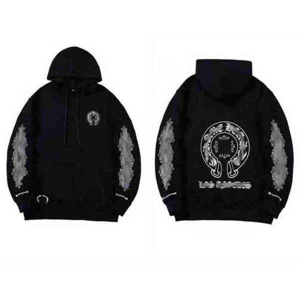 luxury men's classic sweatshirts ch brand fashion hoodies men woman designer horseshoe cross pullover hooded zipper sweater loose jacke, Black
luxury men's classic sweatshirts ch brand fashion hoodies men woman designer horseshoe cross pullover hooded zipper sweater loose jacke, Black