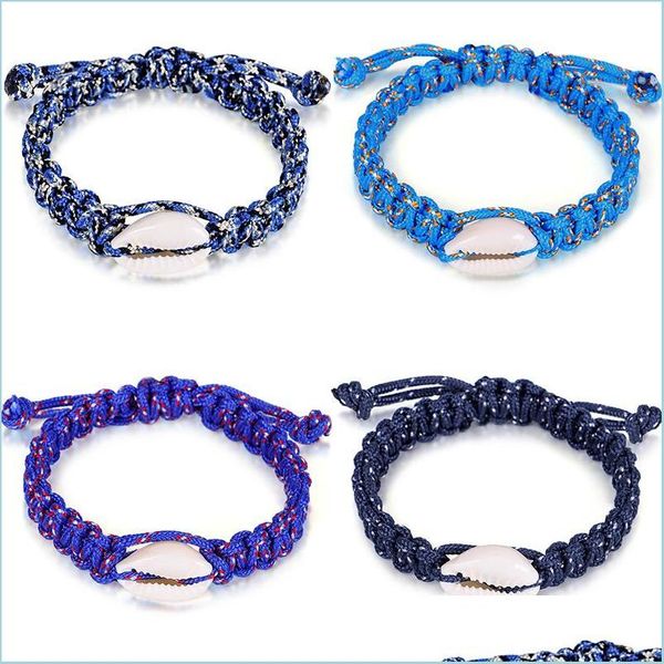 charm bracelets handmade colorf paracord shell charm bracelet for man gift selling sports jewelry drop delivery 2021 brac yummyjewelry dhzuz, Golden;silver
charm bracelets handmade colorf paracord shell charm bracelet for man gift selling sports jewelry drop delivery 2021 brac yummyjewelry dhzuz, Golden;silver