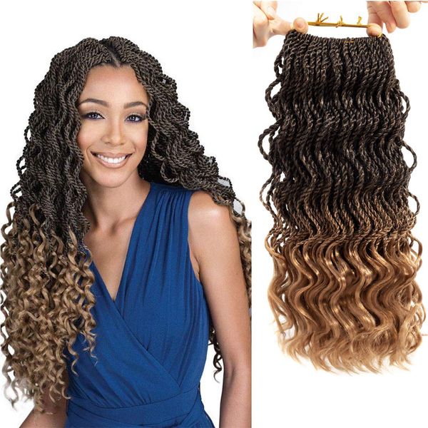 14inch senegalese twist crochet hair braids wavy ends curly 80g/pcs synthetic hair extensions for black women ls24
14inch senegalese twist crochet hair braids wavy ends curly 80g/pcs synthetic hair extensions for black women ls24