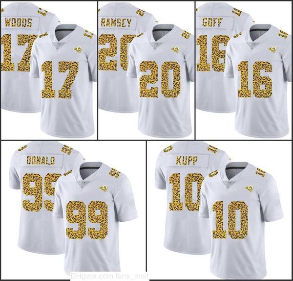 los angeles's rams's men #99 aaron donald 20 jalen ramsey 16 jared goff white flocked leopard print woman youth limited men's, Black;red
los angeles's rams's men #99 aaron donald 20 jalen ramsey 16 jared goff white flocked leopard print woman youth limited men's, Black;red
