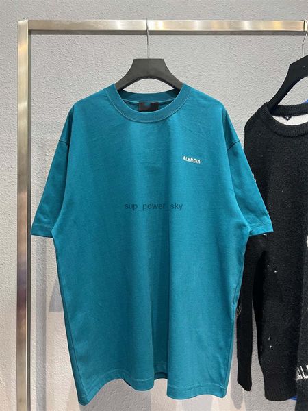mens t-shirts 22ss designer balencaigass fashion tee english letters embroidery lake blue short sleeves, White;black
mens t-shirts 22ss designer balencaigass fashion tee english letters embroidery lake blue short sleeves, White;black