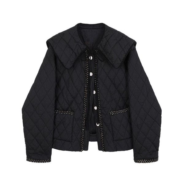 womens down parkas womens plaid down jackets coat sweet fashion preppy style warm quilted coat female streetwear casual puffer jackets 22092, Black
womens down parkas womens plaid down jackets coat sweet fashion preppy style warm quilted coat female streetwear casual puffer jackets 22092, Black