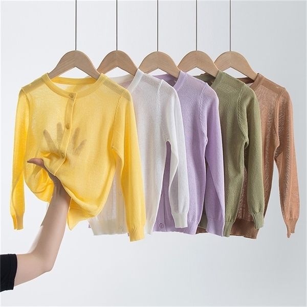 pullover boys girls knitted sweater coat summer long sleeve thin cool cardigan kids sun-proof clothing teenage children outwear 220919, Blue
pullover boys girls knitted sweater coat summer long sleeve thin cool cardigan kids sun-proof clothing teenage children outwear 220919, Blue