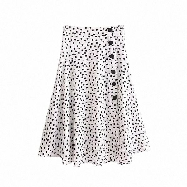 skirts women's white basic polka dot pattern print midi skirt high waist split elastic side zipper irregular streetwear t7yu#, Black
skirts women's white basic polka dot pattern print midi skirt high waist split elastic side zipper irregular streetwear t7yu#, Black