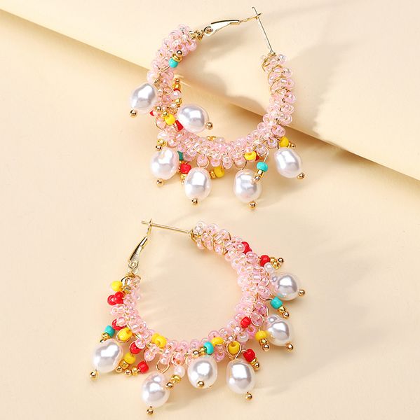 stud romantic sweet beads imitation pearl round earrings summer holiday luxury unique female jewelry elegant ear accessories 220920, Golden;silver
stud romantic sweet beads imitation pearl round earrings summer holiday luxury unique female jewelry elegant ear accessories 220920, Golden;silver