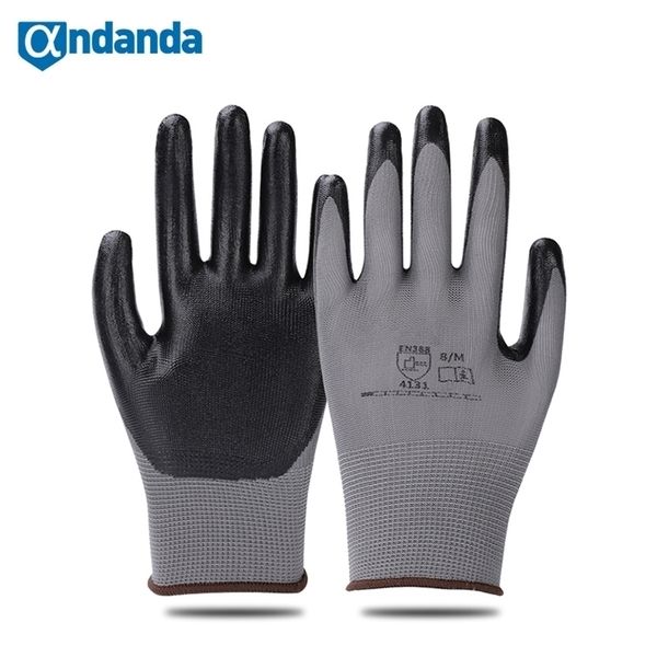mittens andanda 1251012 pairs work gloves security protection nitrile smooth working for construction gardening 220920, Blue;gray
mittens andanda 1251012 pairs work gloves security protection nitrile smooth working for construction gardening 220920, Blue;gray