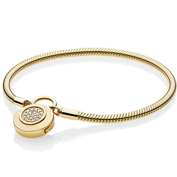 original 925 sterling silver gold color logo signature padlock smooth snake pan bracelet bangle fit bead charm jewelry cx200623258j, Black
original 925 sterling silver gold color logo signature padlock smooth snake pan bracelet bangle fit bead charm jewelry cx200623258j, Black
