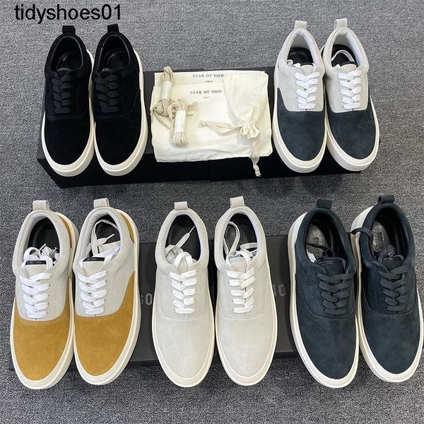 the right version fog 101sneaker high street season 6 19fw suede low shoes, Black
the right version fog 101sneaker high street season 6 19fw suede low shoes, Black