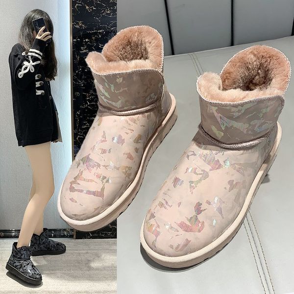 cotton boots winter 2022 pink breathable warm plush anti-skid wear-resistant firm soft bottom floral pattern vamp easy to wear women, Black
cotton boots winter 2022 pink breathable warm plush anti-skid wear-resistant firm soft bottom floral pattern vamp easy to wear women, Black
