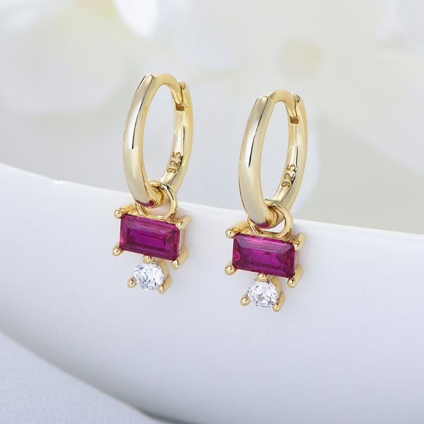 charm simple small fresh square red zircon ladies pendant s925 sterling silver fashion jewelry earrings wedding party holiday gift 220920, Golden
charm simple small fresh square red zircon ladies pendant s925 sterling silver fashion jewelry earrings wedding party holiday gift 220920, Golden