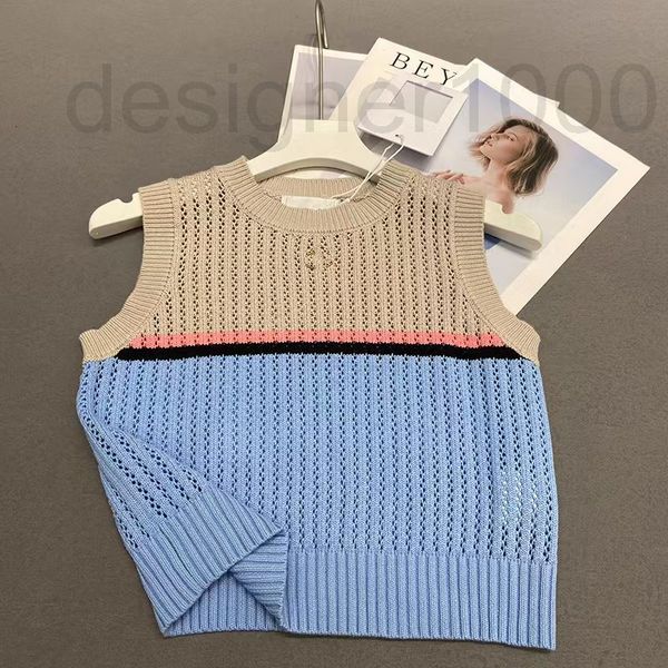 women's tanks & camis designer 2022 summer women's small fragrance series color contrast knitted hollow out round neck sleeveless, White
women's tanks & camis designer 2022 summer women's small fragrance series color contrast knitted hollow out round neck sleeveless, White
