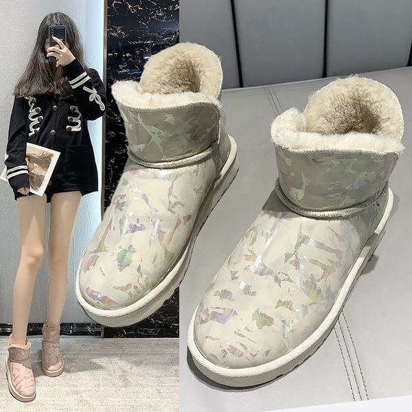 cotton boots winter 2022 beige breathable warm plush anti-skid wear-resistant firm soft bottom floral pattern vamp easy to wear women, Black
cotton boots winter 2022 beige breathable warm plush anti-skid wear-resistant firm soft bottom floral pattern vamp easy to wear women, Black