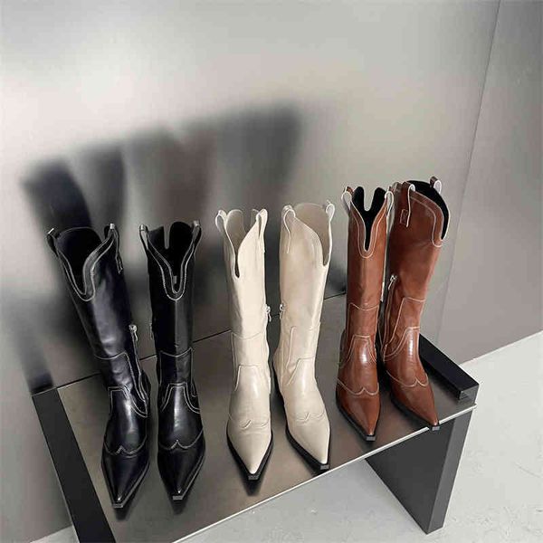 boots high barrel side zipper square head cavalry boots for women 2022 autumn new fashion girls western with pointed toe and thick heel 2209, Black
boots high barrel side zipper square head cavalry boots for women 2022 autumn new fashion girls western with pointed toe and thick heel 2209, Black