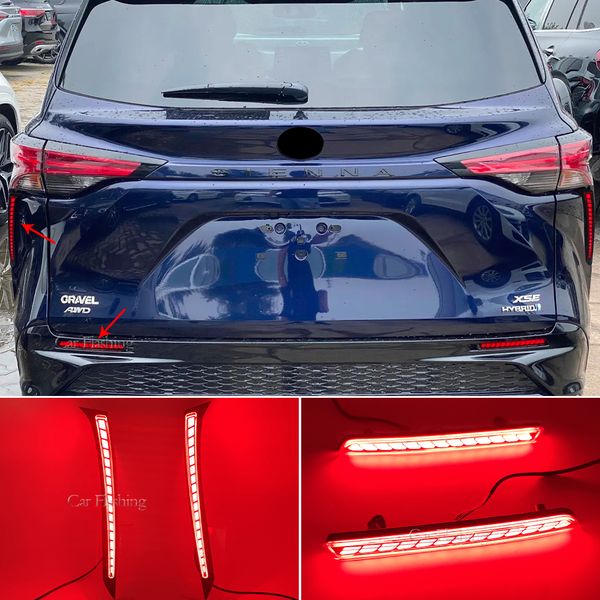 1 pair car led rear bumper light for toyota sienna 2021 2022 reflector taillights fog lamp reverse lights backup brake turn signal
1 pair car led rear bumper light for toyota sienna 2021 2022 reflector taillights fog lamp reverse lights backup brake turn signal