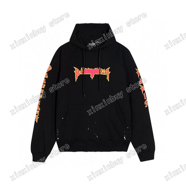 xinxinbuy men designer hoodies tie dye destroyed letter paris women black white gray blue s-2xl, Black;brown
xinxinbuy men designer hoodies tie dye destroyed letter paris women black white gray blue s-2xl, Black;brown