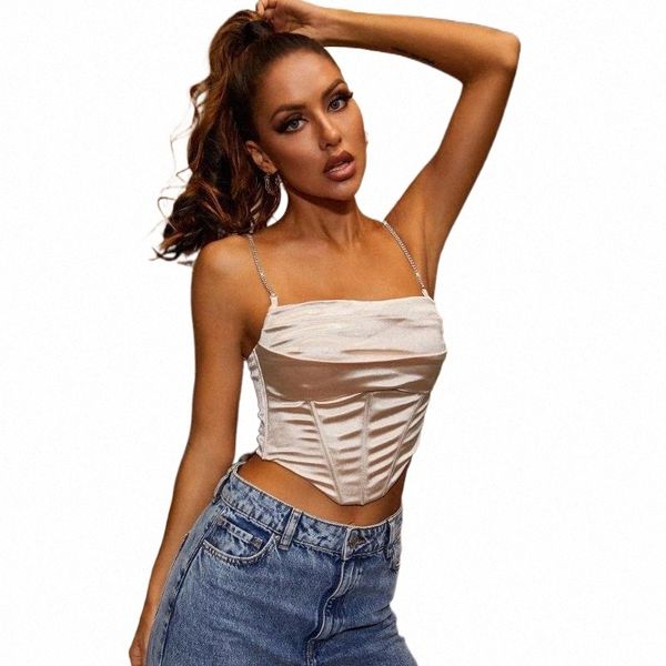 women's tanks & camis fyrneh fashion diamond strap cropped summer clothes for women vacation casual outfits gothic corset satin q606#, White
women's tanks & camis fyrneh fashion diamond strap cropped summer clothes for women vacation casual outfits gothic corset satin q606#, White