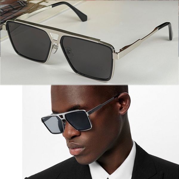 New Gradient Sunglasses for Men Fashion 1.1 Evidence Metal glasses Big Frame V-shape square Glasses Z1585 Brand Design Luxury pattern signature check print Lunette
New Gradient Sunglasses for Men Fashion 1.1 Evidence Metal glasses Big Frame V-shape square Glasses Z1585 Brand Design Luxury pattern signature check print Lunette