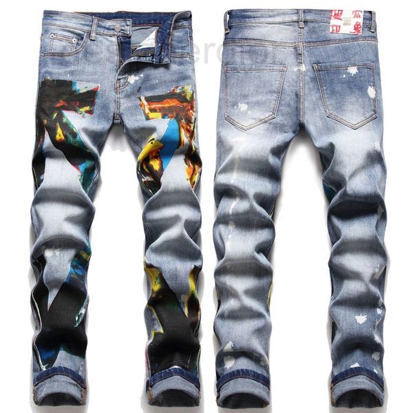 men's jeans designer style characteristic trend high-end stamping printing youth blue cotton denim pants 5wnr
men's jeans designer style characteristic trend high-end stamping printing youth blue cotton denim pants 5wnr