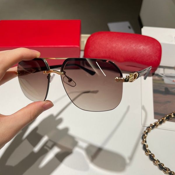 new oversize womens designer sunglasses mens polarized glasses hexagon frameless polaroid lenses anti glare uv400 imitation ivory temples wi, White;black
new oversize womens designer sunglasses mens polarized glasses hexagon frameless polaroid lenses anti glare uv400 imitation ivory temples wi, White;black