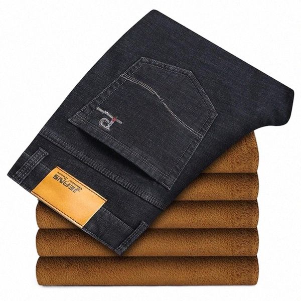 men's jeans 2021 winter men's plus velvet thick business classic solid color warm denim trousers fashion casual loose long pants1, Blue
men's jeans 2021 winter men's plus velvet thick business classic solid color warm denim trousers fashion casual loose long pants1, Blue