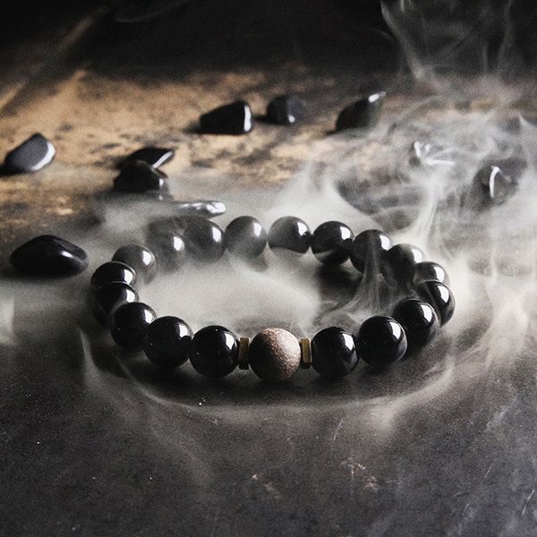fashion obsidian energy bracelet men new natural lava stone moonstone bracelets for women volcanic rock diffuser jewelry pulsera, Black
fashion obsidian energy bracelet men new natural lava stone moonstone bracelets for women volcanic rock diffuser jewelry pulsera, Black