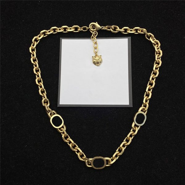 Luxury G fashion brand jewelry Mens Designer Necklace Collana With Box Jewelry For Woman Luxury Chains Party Neckwear Vintage Gold Necklaces Thick G Tiger Head
Luxury G fashion brand jewelry Mens Designer Necklace Collana With Box Jewelry For Woman Luxury Chains Party Neckwear Vintage Gold Necklaces Thick G Tiger Head